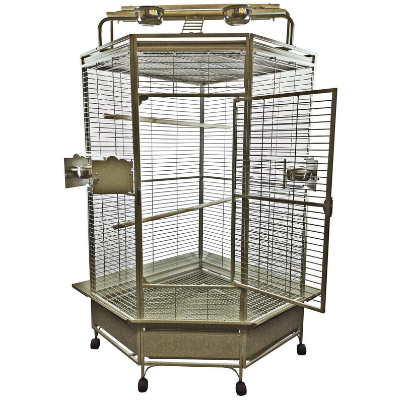 A&E Corner Cage -  AE-CC3232BLK