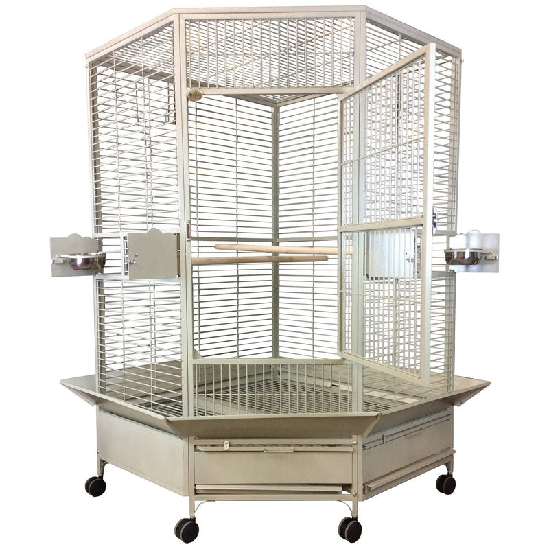 A&E Corner Cage -  AE-CC3232BLK